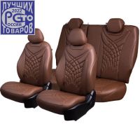 Чехлы Премиум Экокожа Байрон Президент|Жук на Chevrolet Lanos Чехлы Премиум Экокожа Байрон Президент|Жук на Chevrolet Lanos