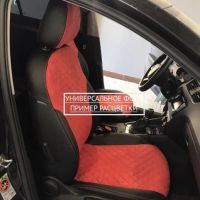 Чехлы Автопилот Алькантара Ромб на Jaecoo J7 (2023+)